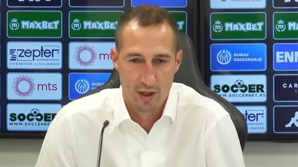  Radosav Petrović se prvi put obratio od dolaska u Partizan 