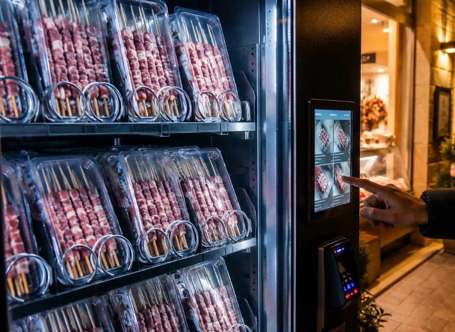  Automat koji 24 sata dnevno izbacuje ražnjiće 