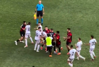  Tuča igrača Vardar Škendija video 