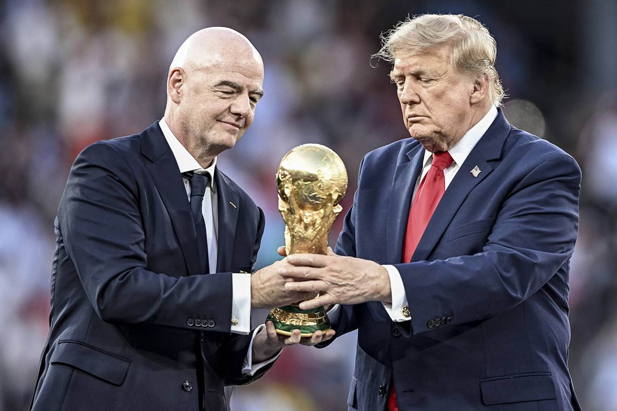  Donald Tramp smatra da Đani Infantino treba da ostane na čelu FIFA 
