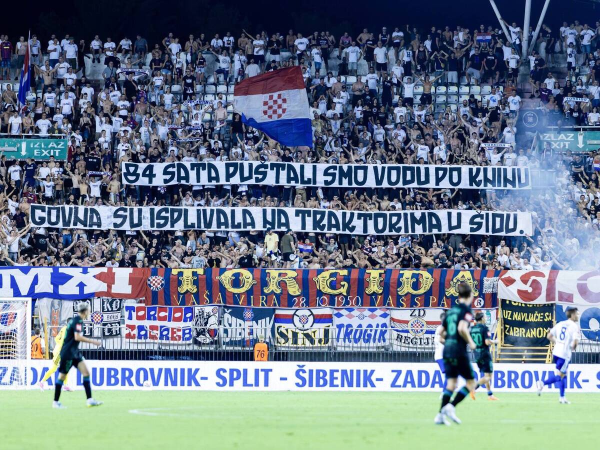  Navijači Hajduka vrijeđali Srbe 
