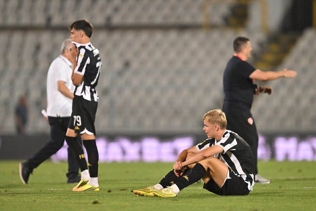  Partizan na dnu tabele Superlige 