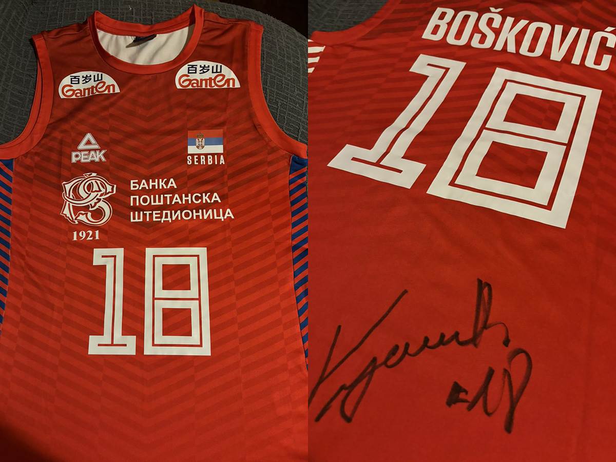  Dres Tijane Bošković prodan na licitaciji, prihod ide u humanitarne svrhe! 