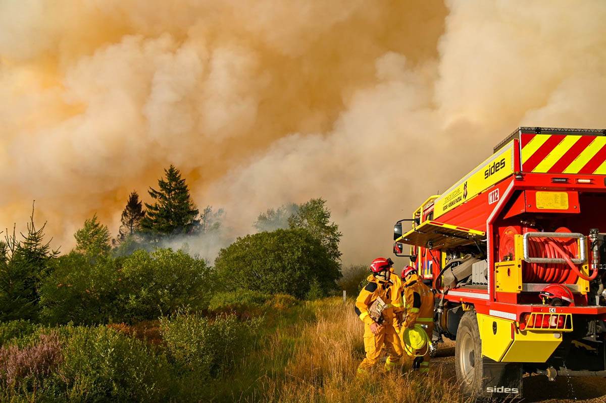  Belgiju je pogodio najveći požar u istoriji zemlje: Vatra progutala hiljade hektara i proširila se na Njemačku 