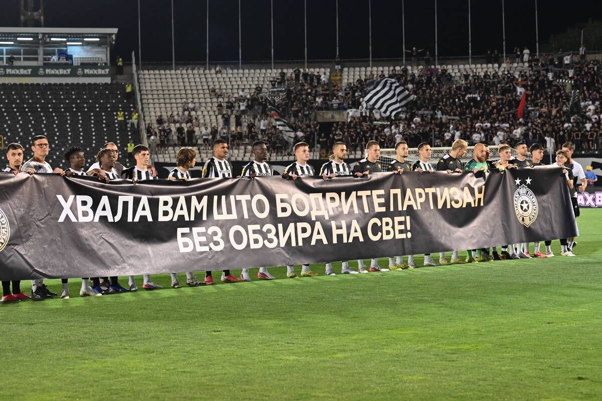  Saopstenje fk partizan pred hetafe 