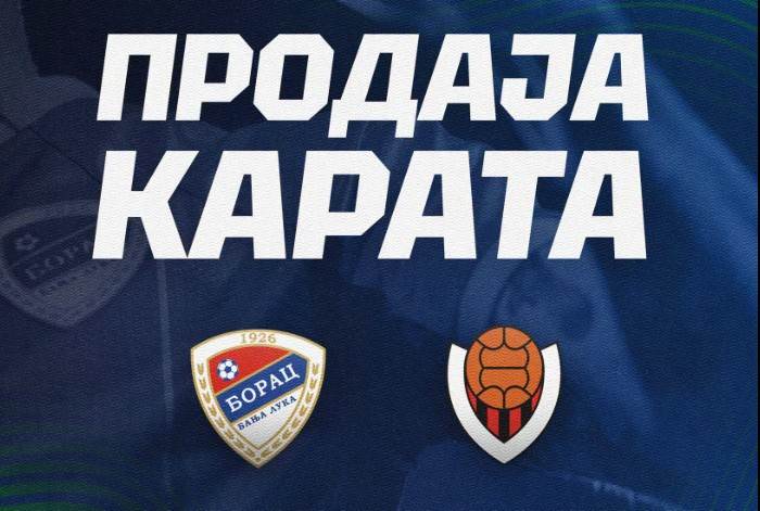  Počela prodaja ulaznica za utakmicu FK Borac i Vikingur 