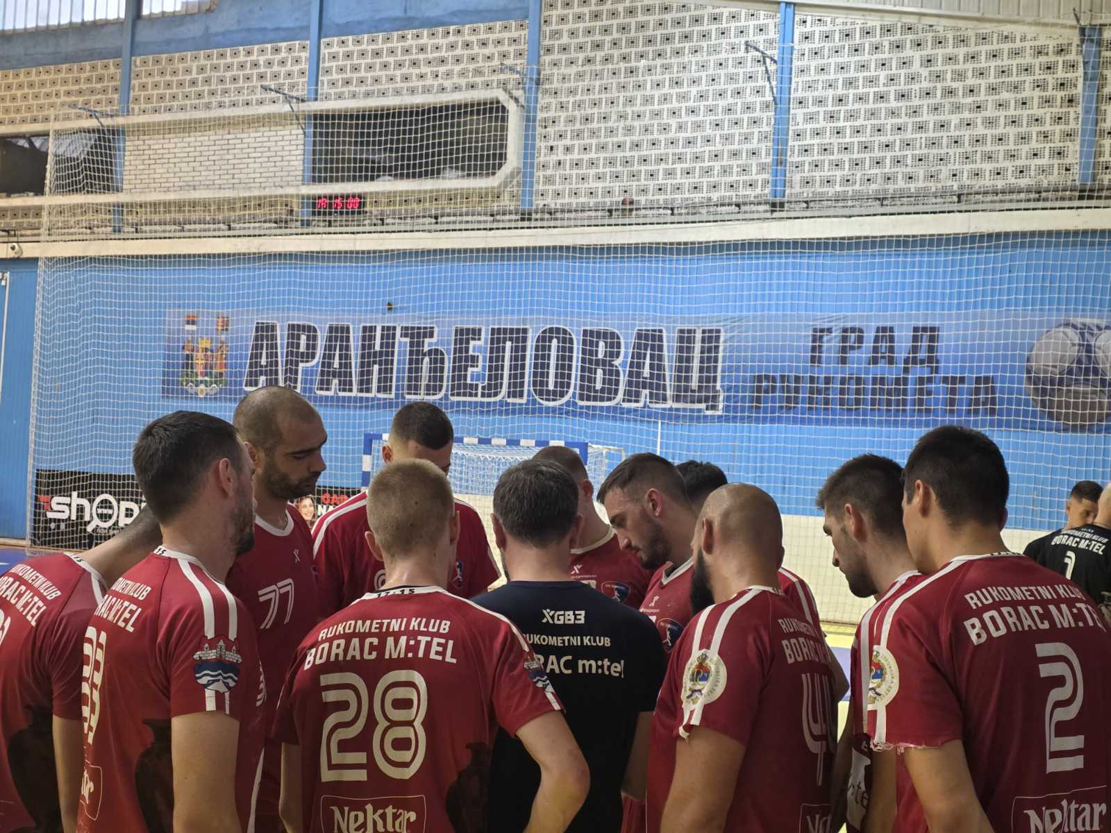  Borac m:tel pobjedom počeo turneju u Srbiji  