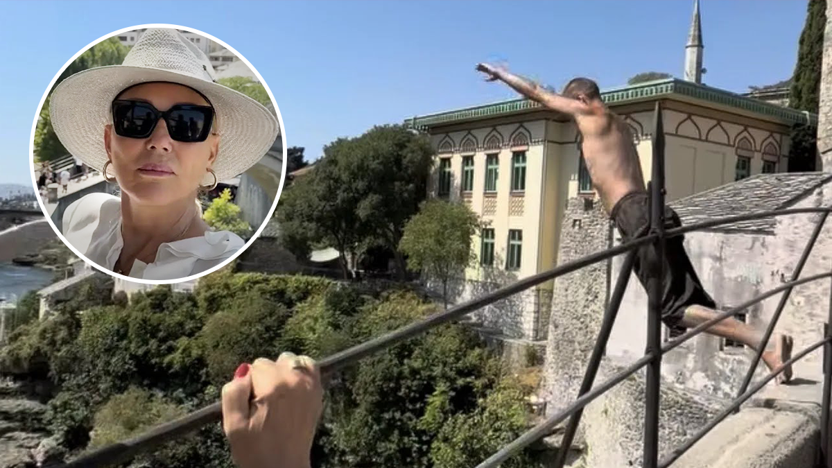  Muškarac zbog Lepe Brene skočio sa mosta u Mostaru 