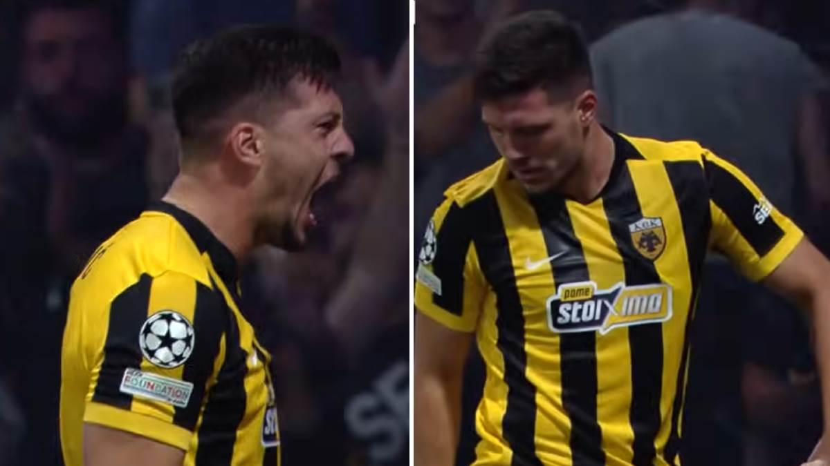  Luka Jović dao gol za AEK protiv Levskog 