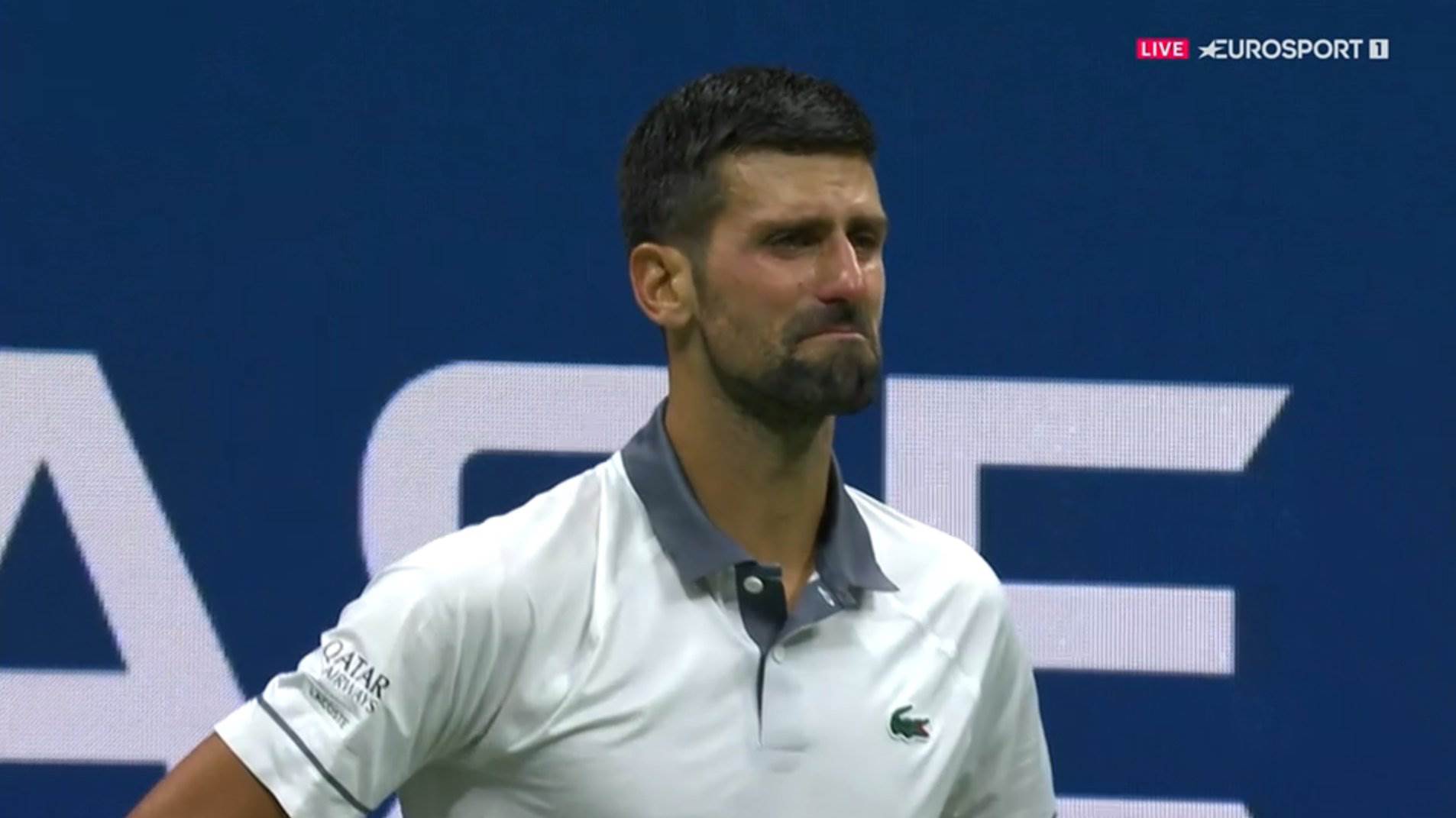  Novak Đoković plakao na US openu 