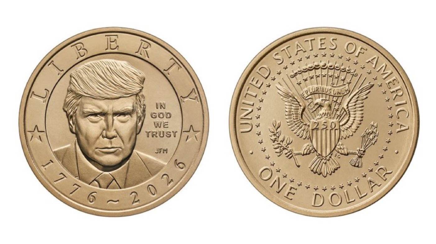  donald tramp kovanica 