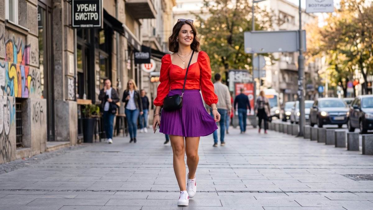  Crvena i ljubičasta: Novi vodeći modni trend sezone 