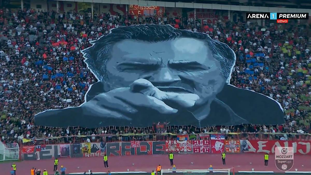  Minut ćutanja i koreografija za Ratka Mladića na vječitom derbiju 