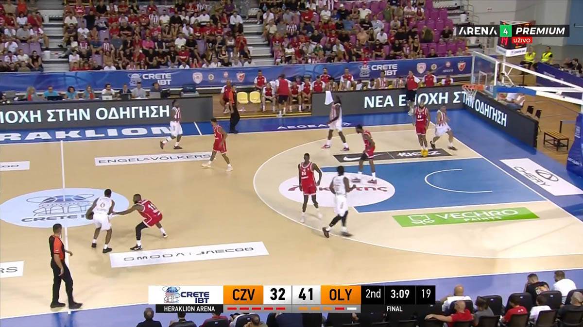  Crvena zvezda izgubila od Olimpijakosa na Kritu 