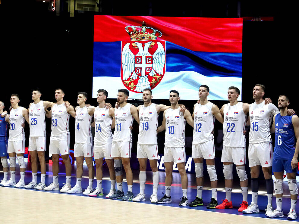  Spisak odbojkaša Srbije za Evropsko prvenstvo 