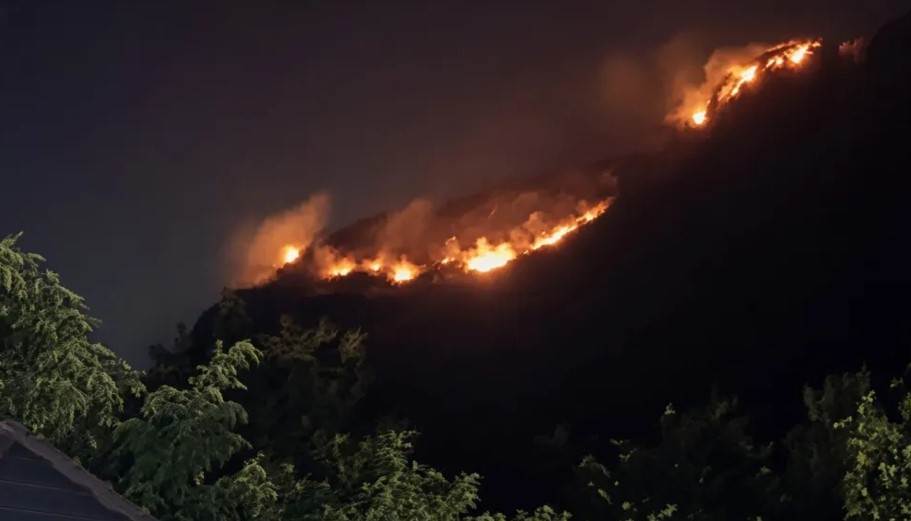  Požar u blizini manastira Ostrog 