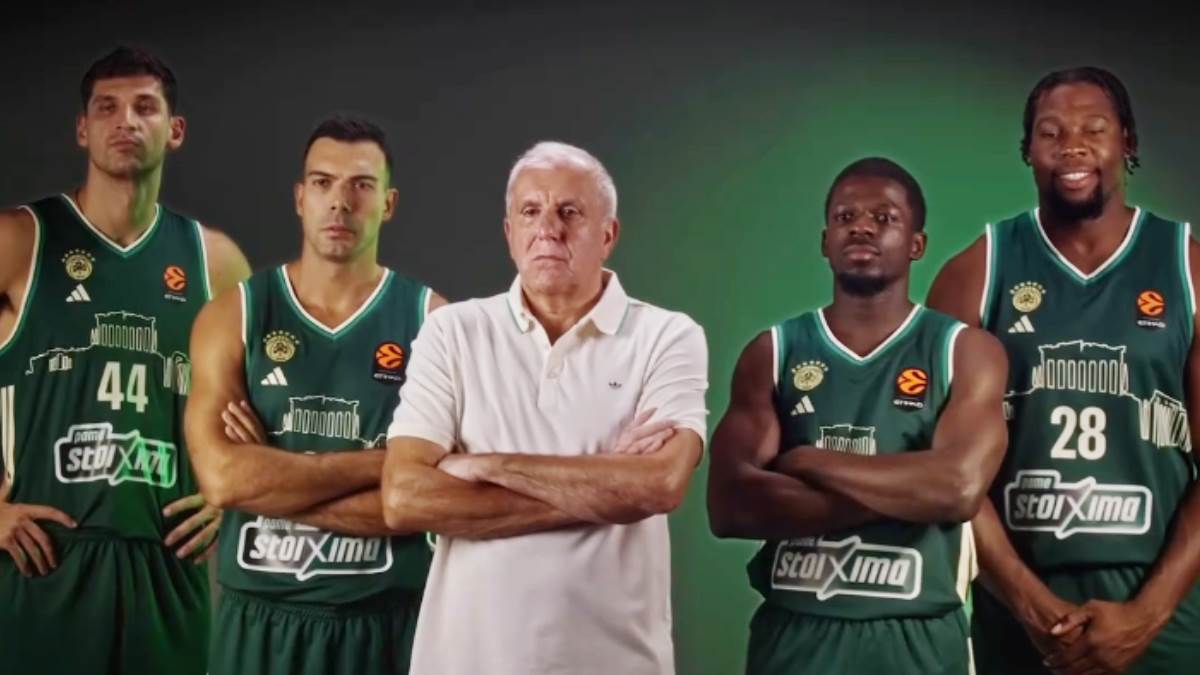  Novi dresovi I tim panatinaikosa pod zeljkom obradovicem 