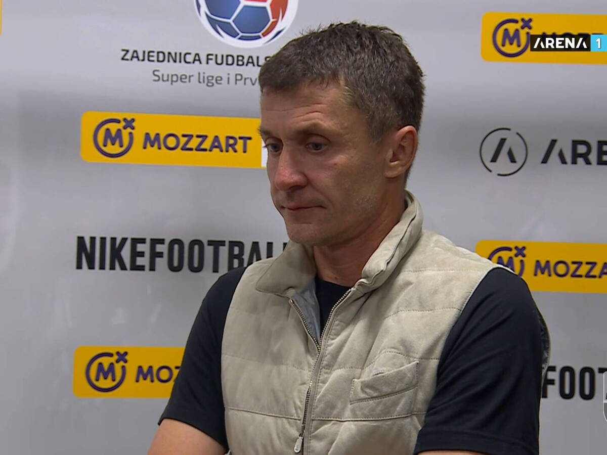  Saša Ilić poslije poraza od Vojvodine 