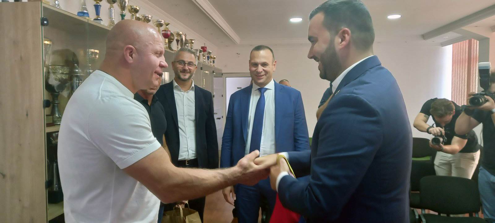  Fjodor Jemeljanenko u posjeti FK Borac  