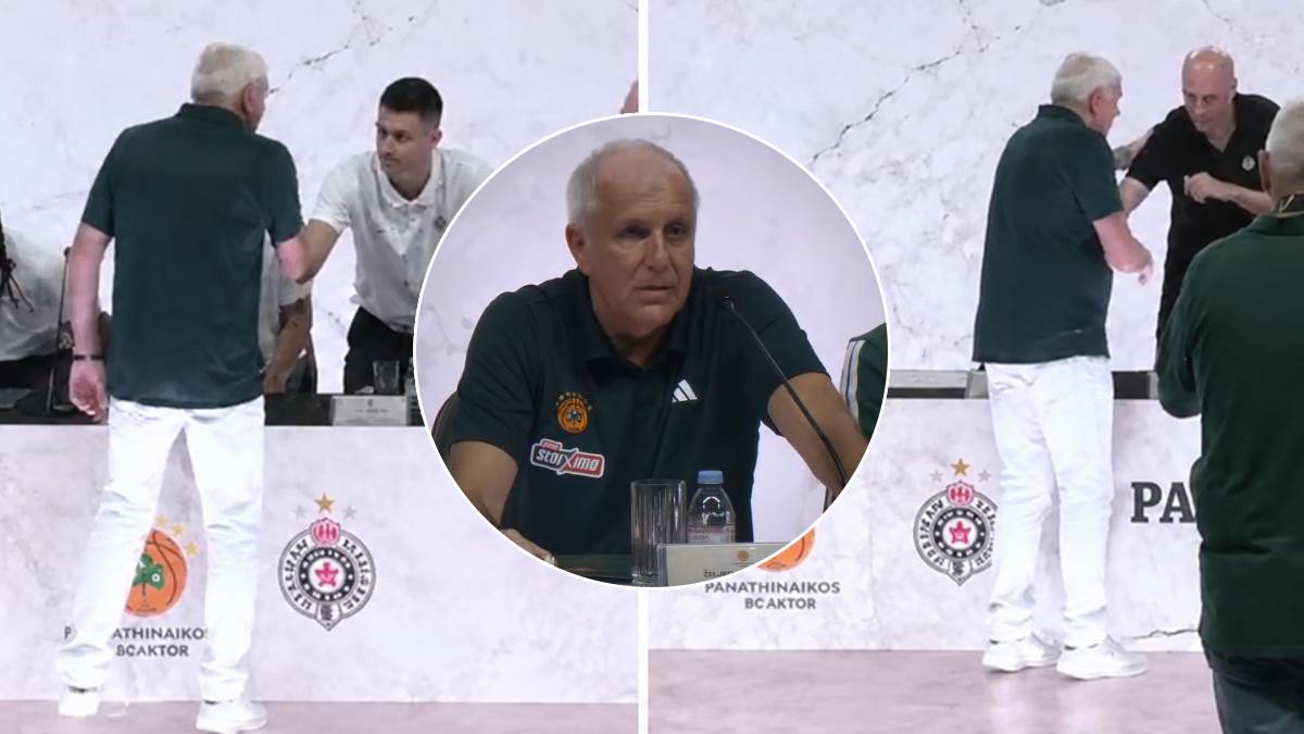  Željko Obradović dočekao Partizan na turniru u Atini 