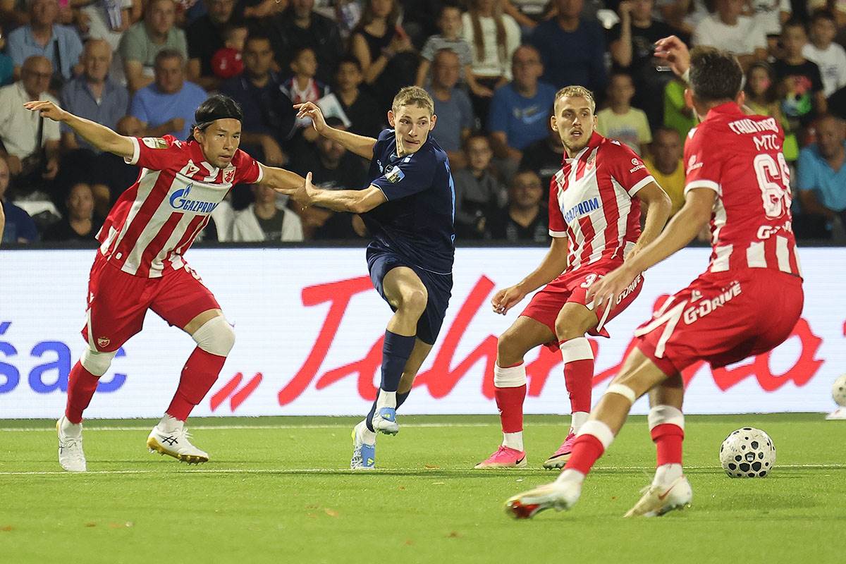 Superliga Srbije Železničar Pančevo Crvena zvezda 1:2 