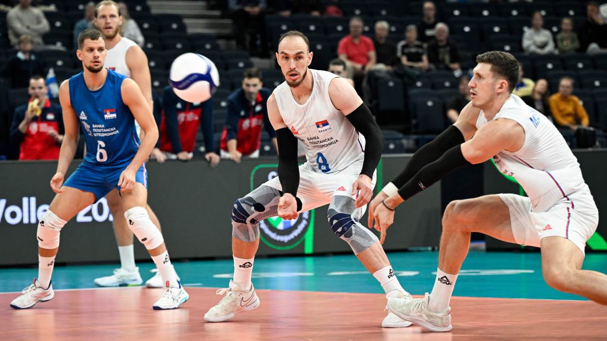  Odbojkaši Srbije protiv Slovenije u osmini finala Evropskog prvenstva 