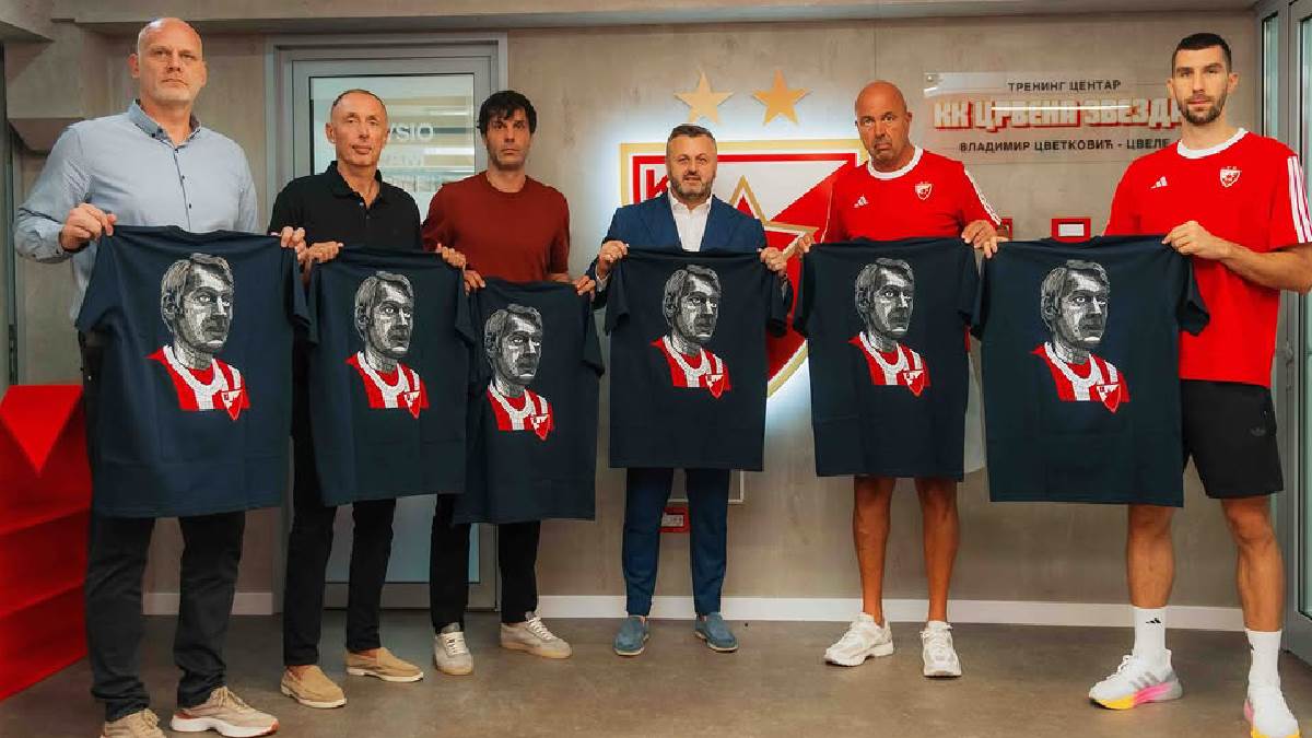  Trening centar KK Crvena zvezda nosi ime Vladimira Cvetkovića Cveleta 