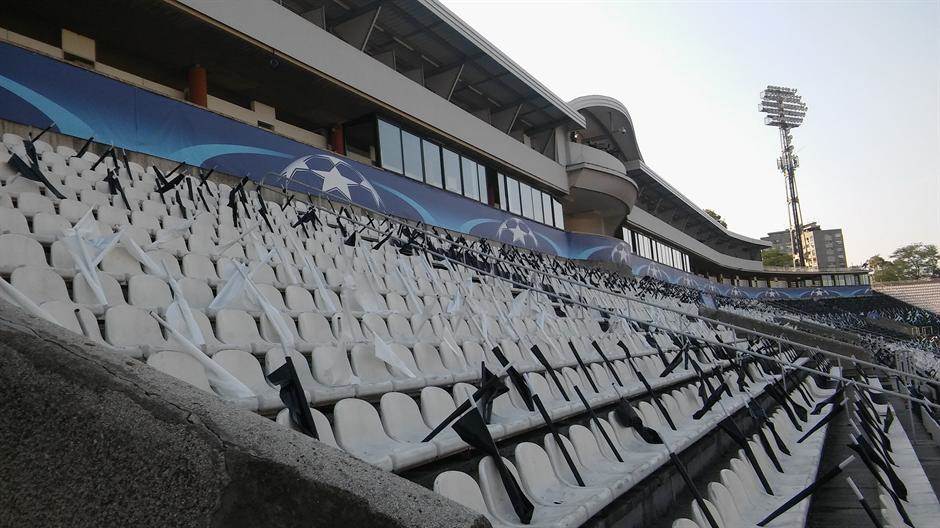 humska partizan stadion tribine humska partizan stadion tribine