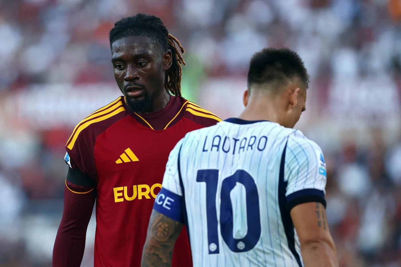  Manu Kone Lautaro Martinez Roma Inter 