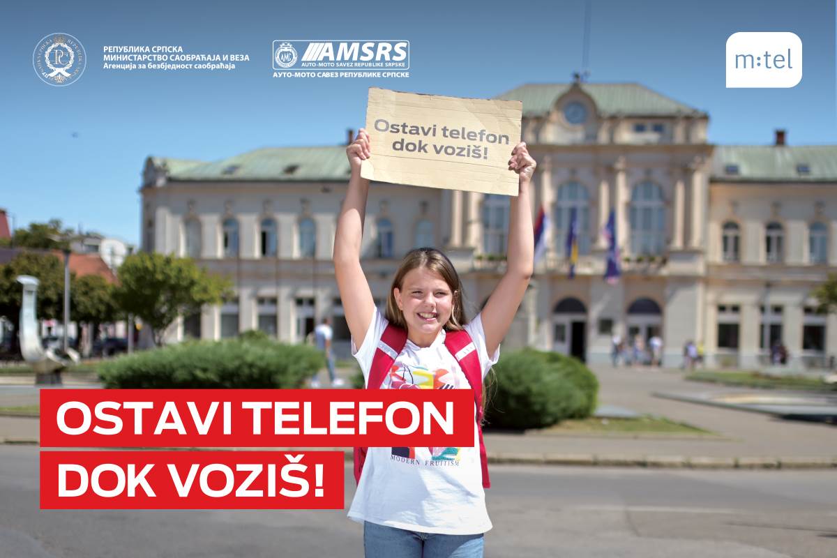  Odgovornost nema rok trajanja: Ostavi telefon dok voziš! 