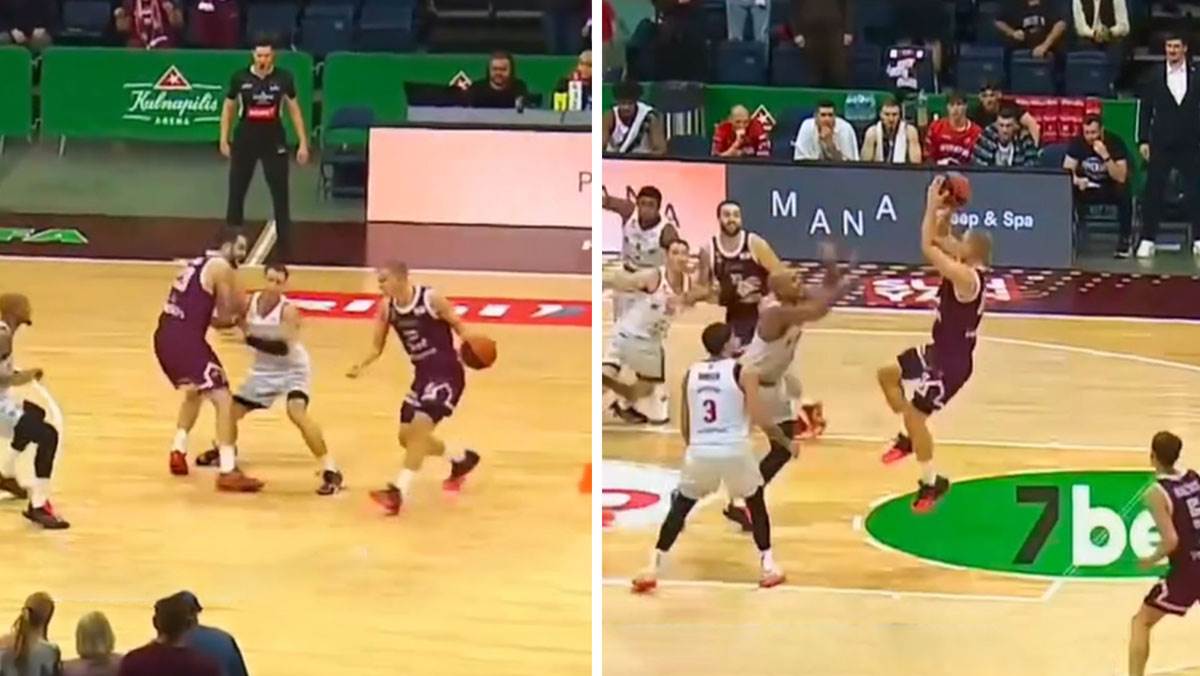  Ognjen Jaramaz koš za pobjedu i reakcija komentatora 