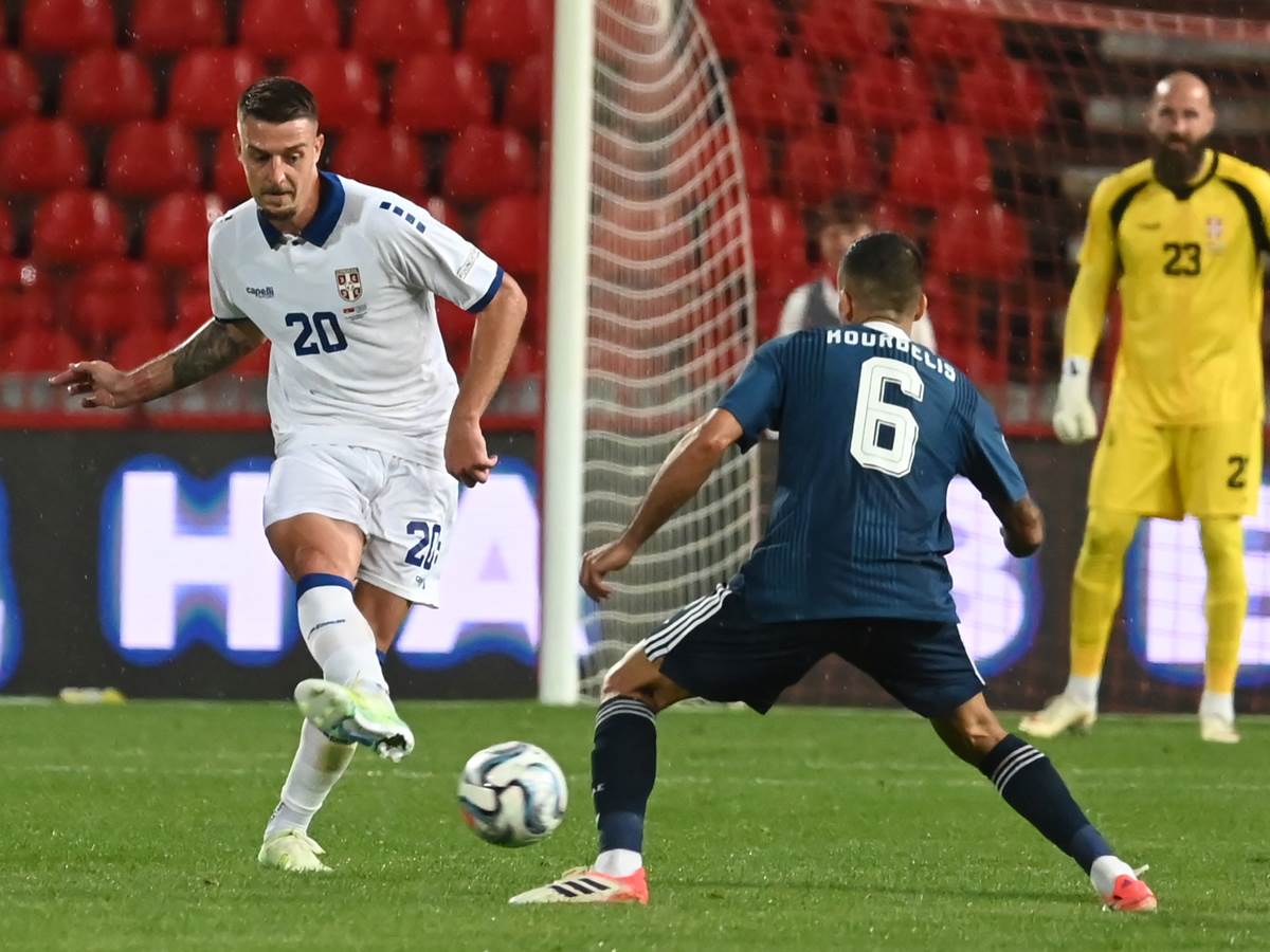  Sergej Milinković-Savić, Srbija - Grčka 