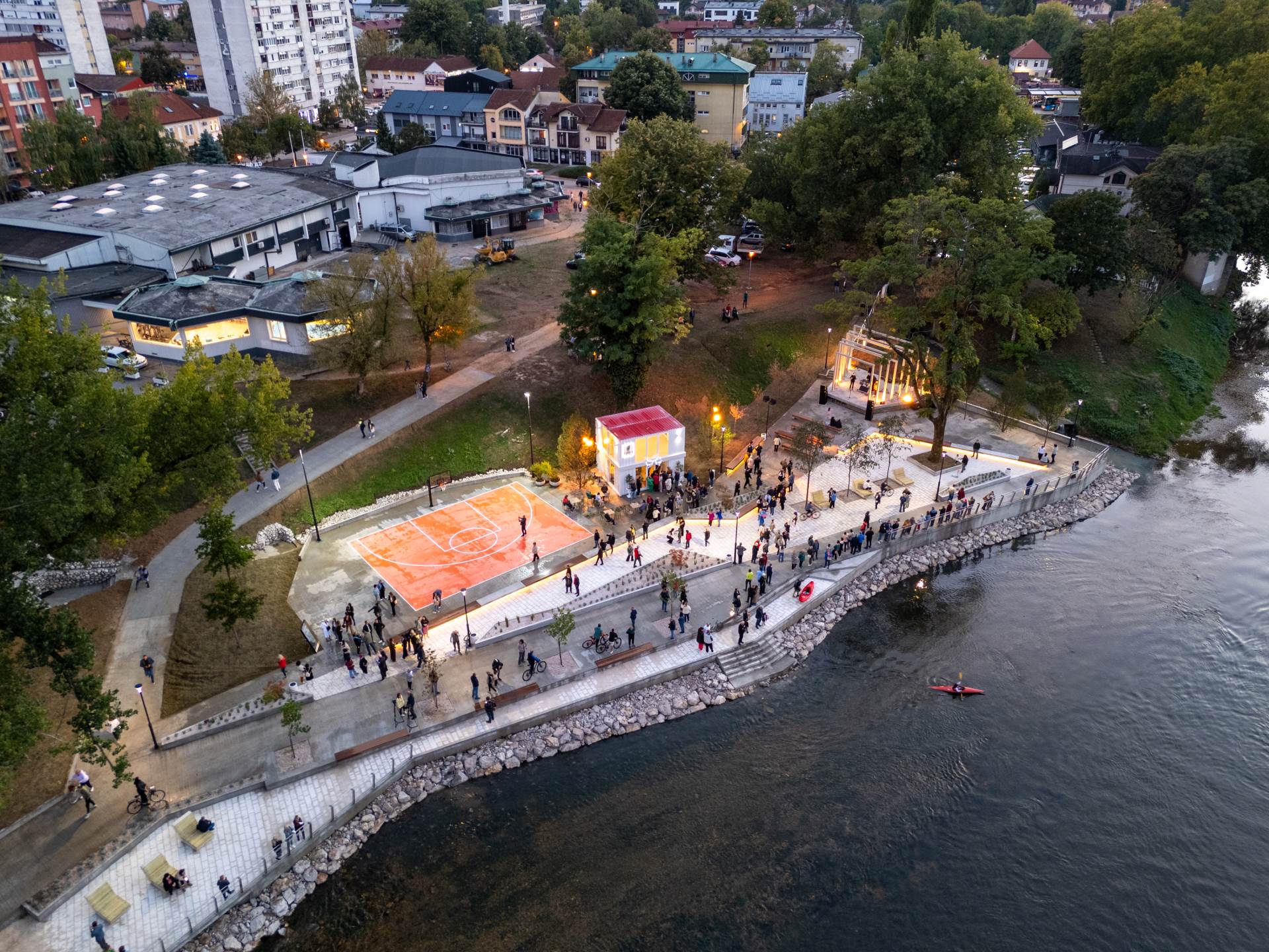 Novo šetalište Banjalučka riva 