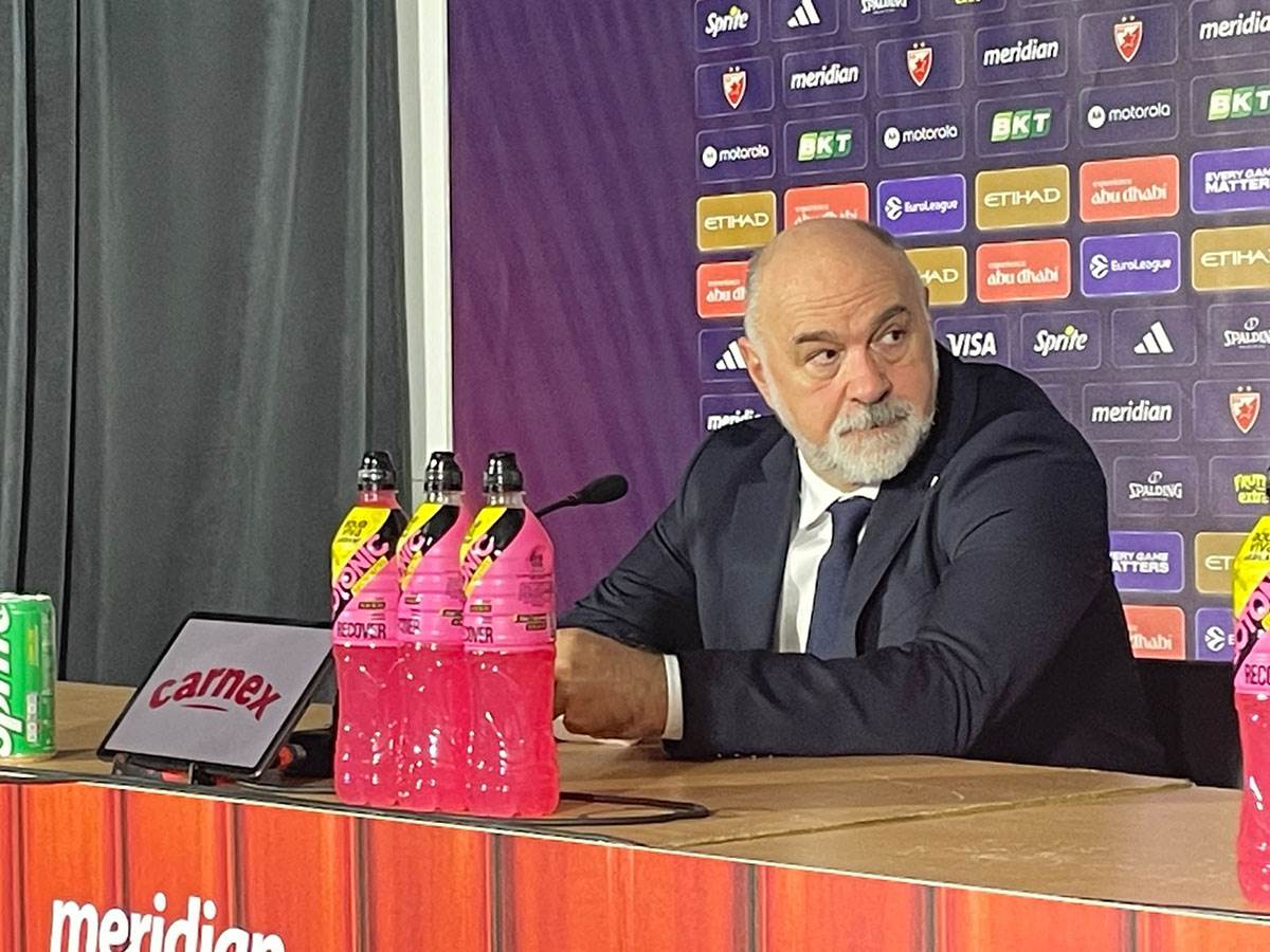  Pablo Laso o utakmici Crvena zvezda Efes  