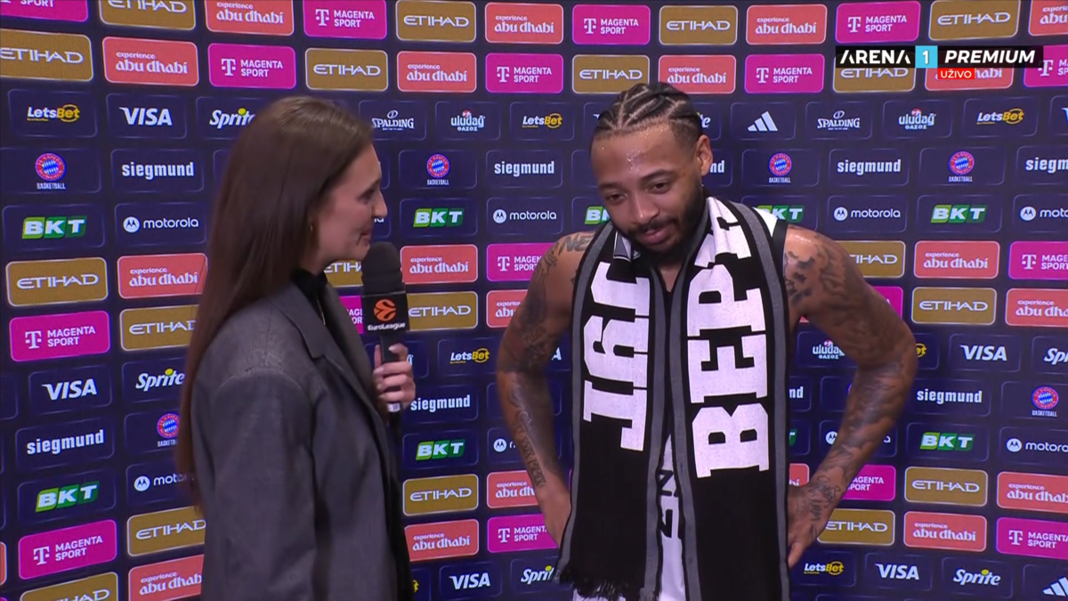  Karlik Džouns o utakmici Bajern Partizan  