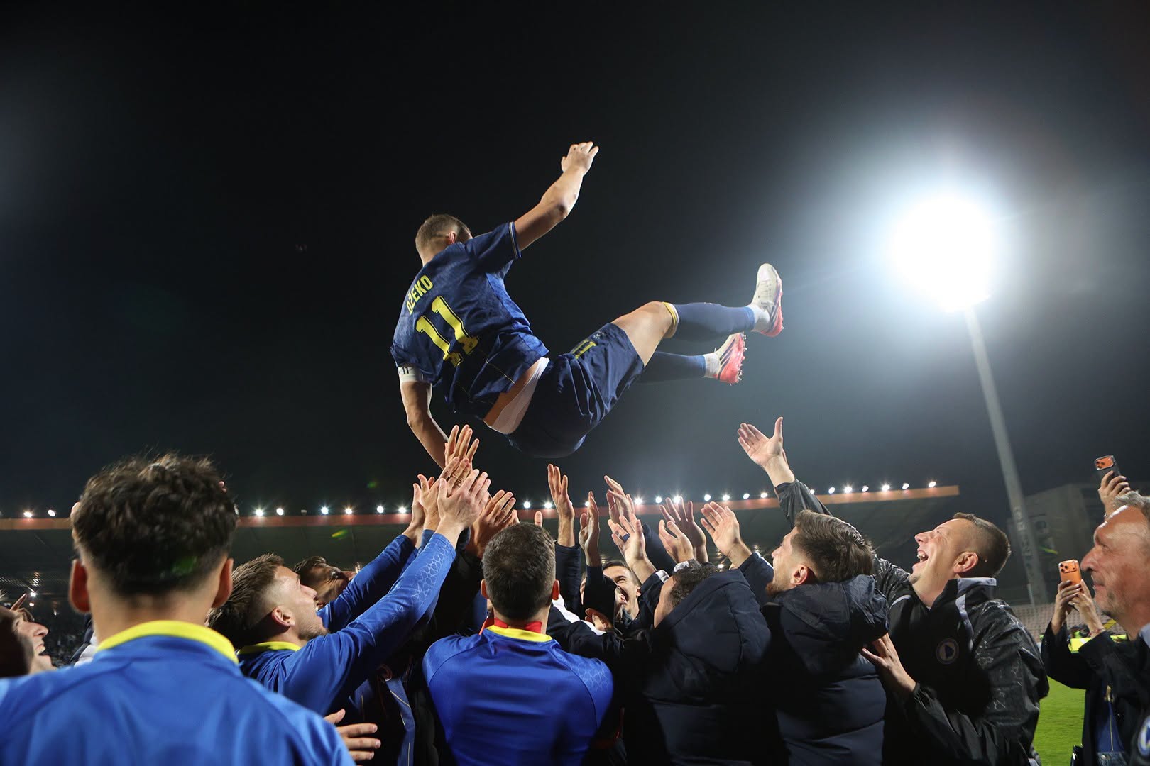  FS BiH o oproštaju Edina Džeke  
