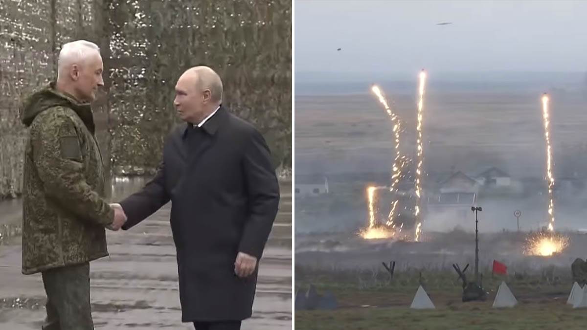  Vladimir Putin nadgledao je masovne vojne vježbe  