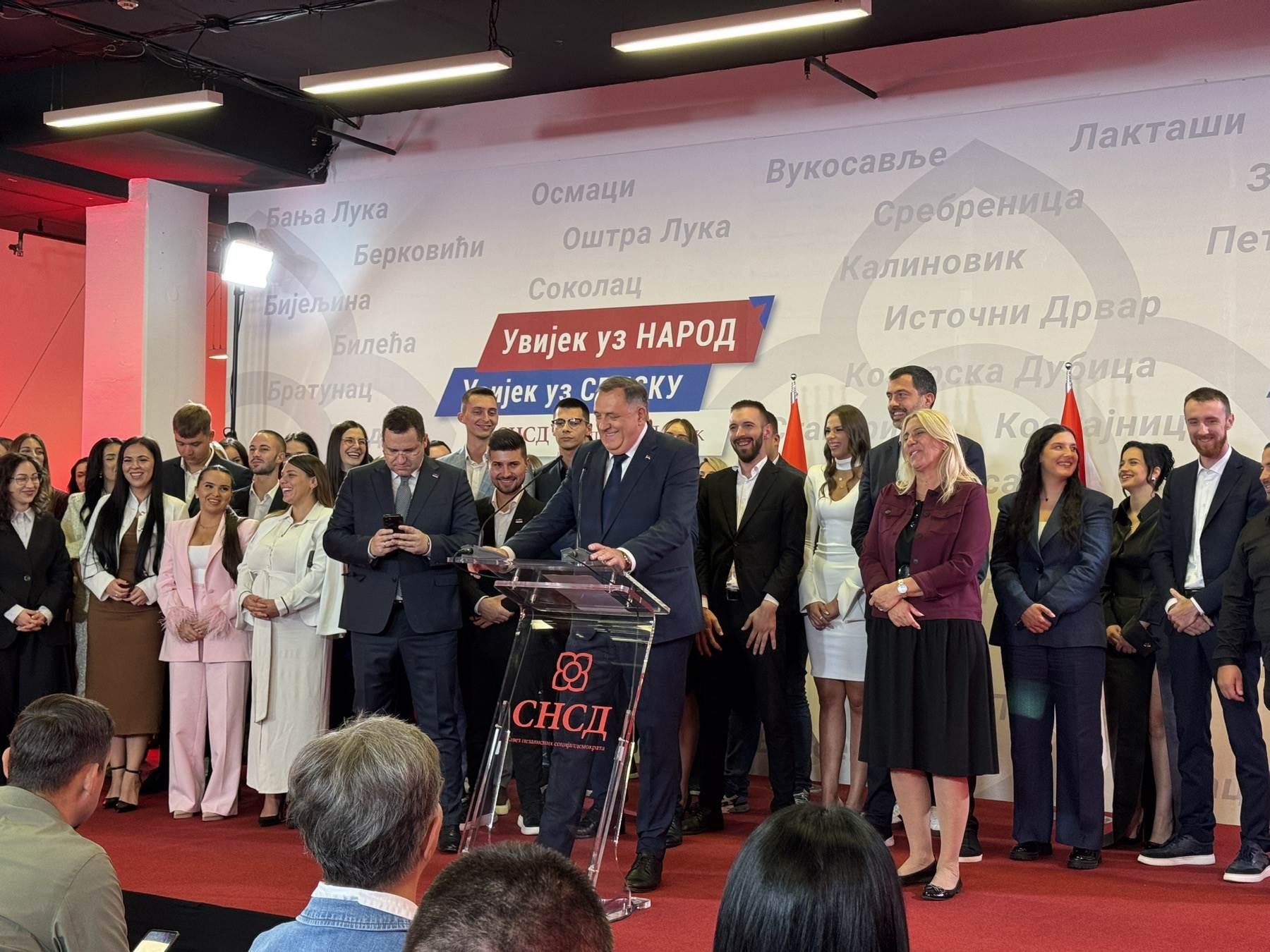  NSD ubjedljivo vodi za Narodnu skupštinu Srpske, osvojio 39,02 odsto glasova 