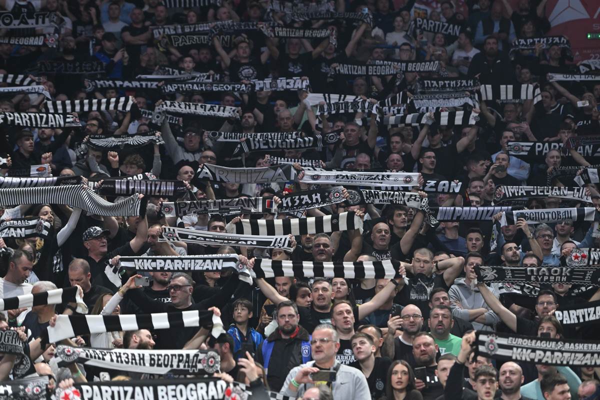  kk partizan apel za navijace 