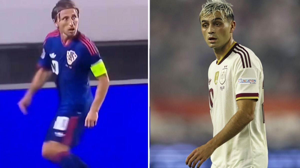  Luka Modrić driblao Pedrija  