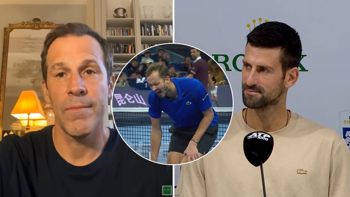  Greg Rusedski o nesportskim potezima Danila Medvedeva 