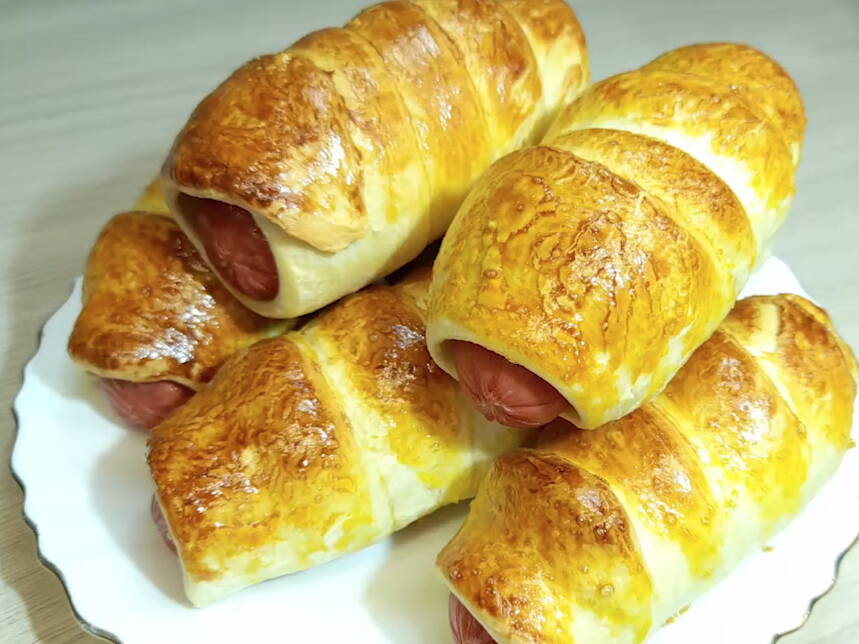  Recept za kiflice punjene viršlama 