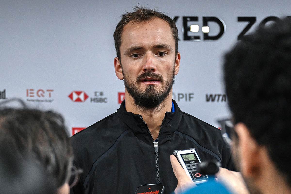 Danil Medvedev ismijavao Novaka Đokovića iz nemoći 