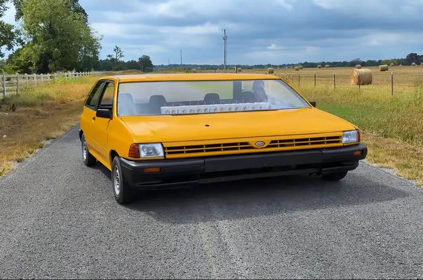 Ford Festiva najšitri automobil na svije 