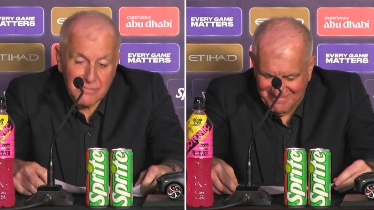  Lapsus portparola Partizana Željko Obradović trener 