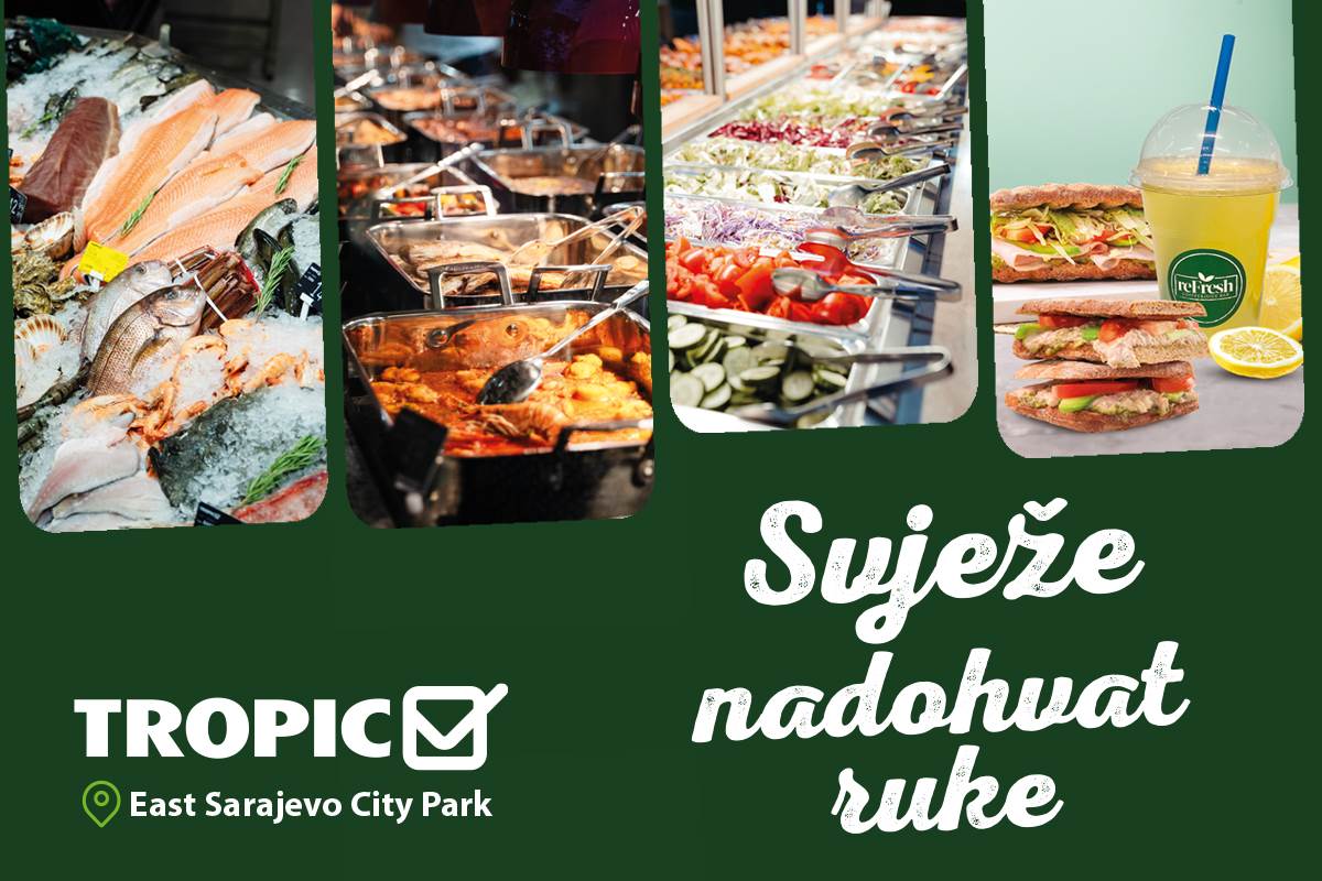  Tropic otvara novi market u Istočnom Sarajevu: Svaka 100. kupovina biće gratis 