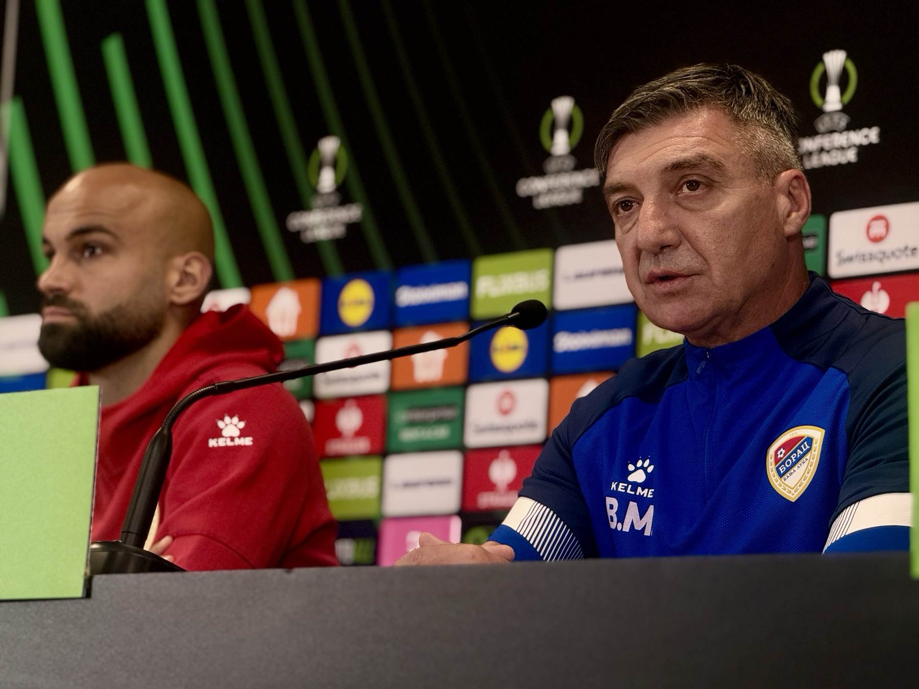  Panatinaikos Borac konferencija Vinko Marinović Luka Juričić 