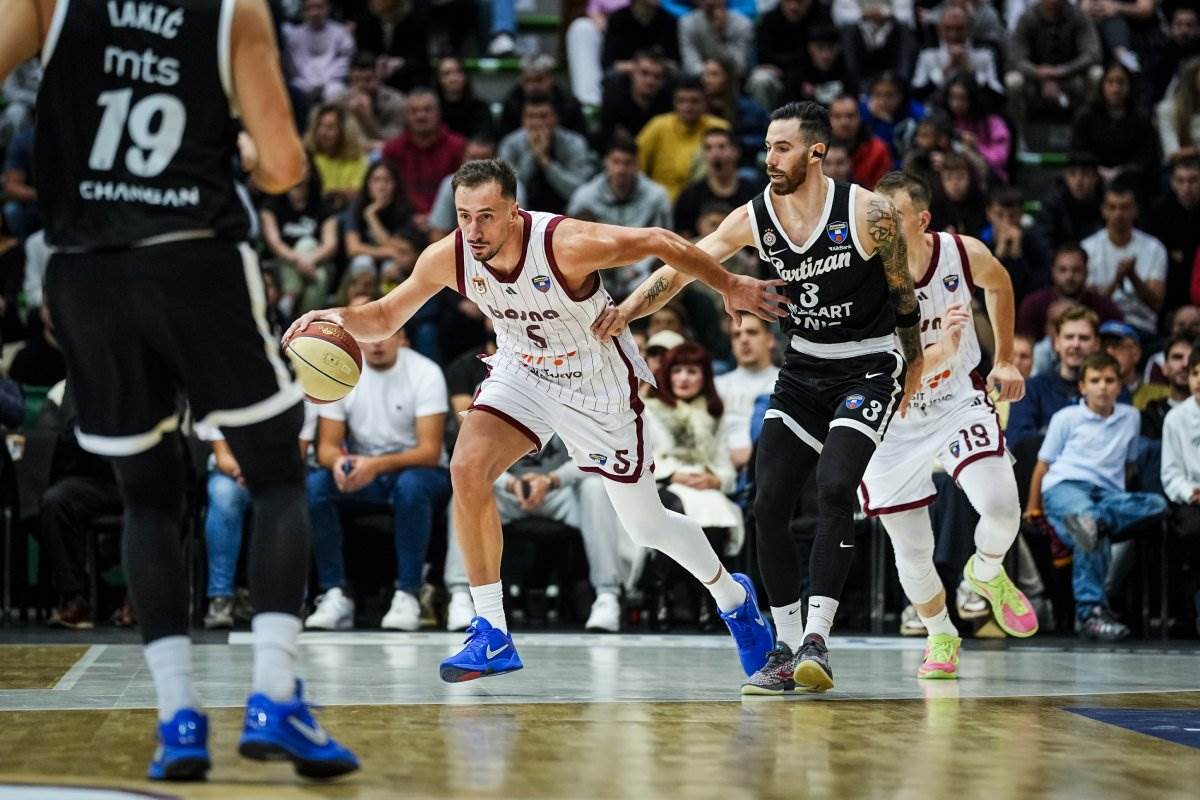  ABA liga Partizan pobijedio Bosnu  