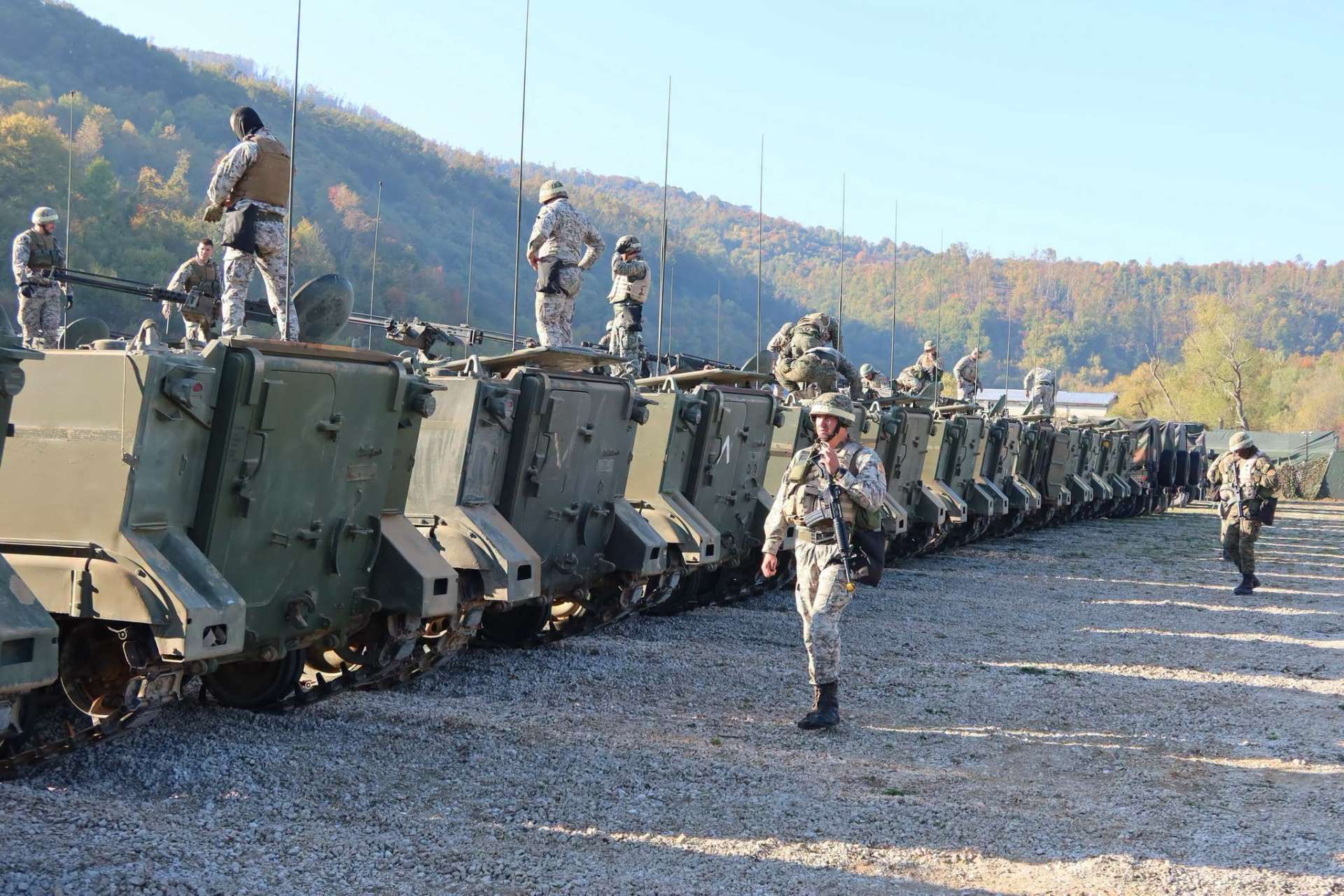  Vježba "Trenutni odgovor 26" počela na Manjači: Učestvuje 1.200 pripadnika OS BiH 