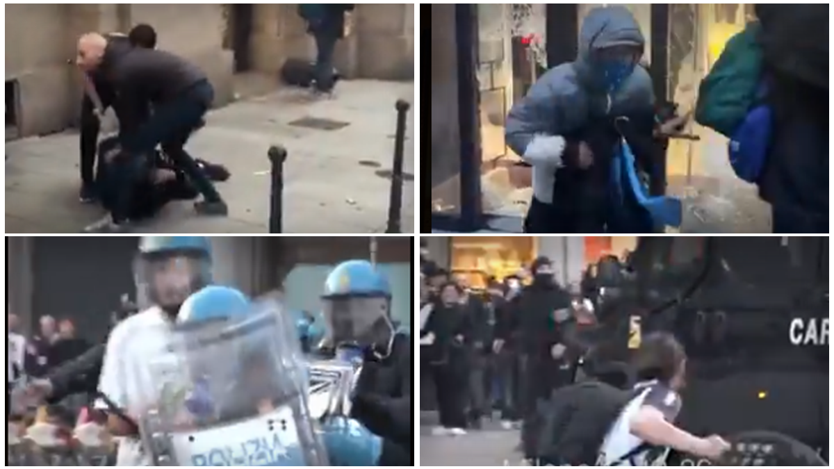  Elitni padobranci i vojska izlaze na ulice Milana zbog protesta 